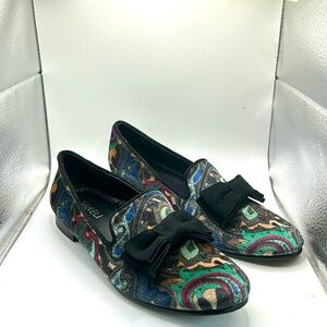 Vanelli Velvet Slip on Loafers size 8 in excellent condition